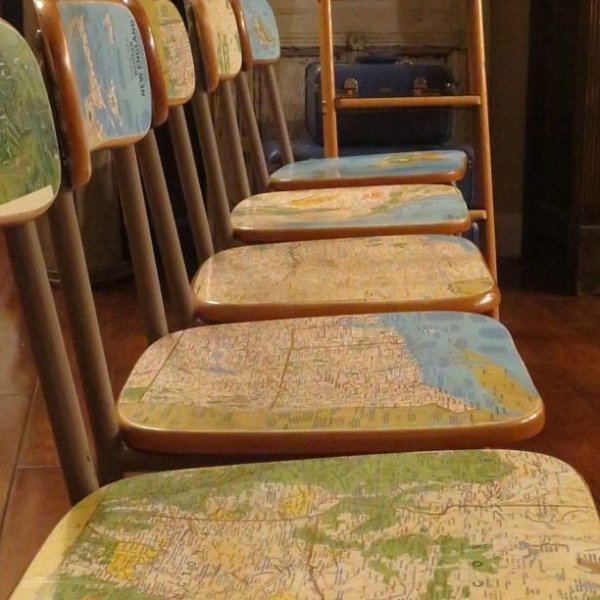  Dekorippek: így hasznosítsd újra a régi térképet!