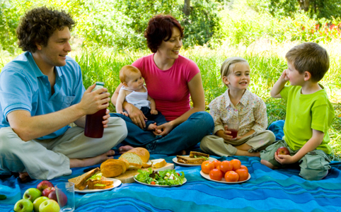 Családi piknik