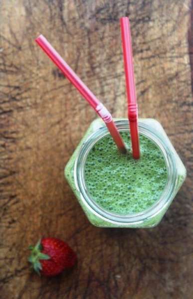 Epres-spenótos smoothie reggelire