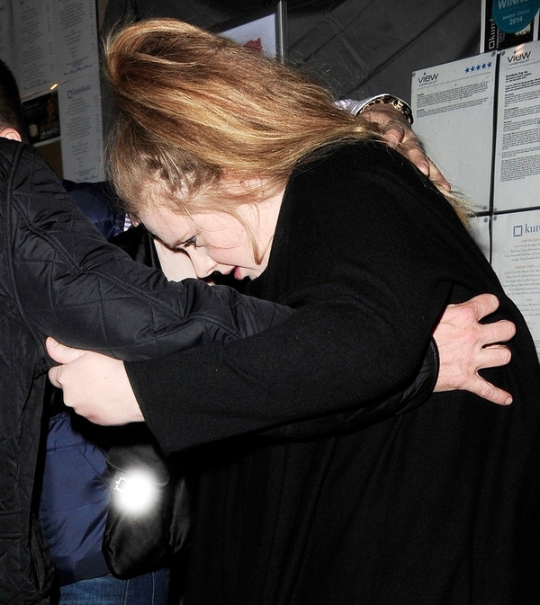 Becsípve ünnepelte szülinapját Adele Becsípve ünnepelte szülinapját Adele