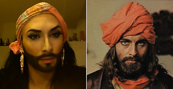 Így sminkel Conchita Wurst - videó