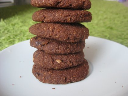 Glutén- és tejmentes duplacsokis keksz