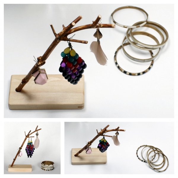  Csináld magad: ékszertartó faágból