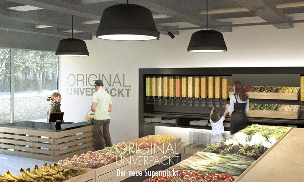 Ha a házitej-automatákat szereted, a jövő boltja is tetszeni fog