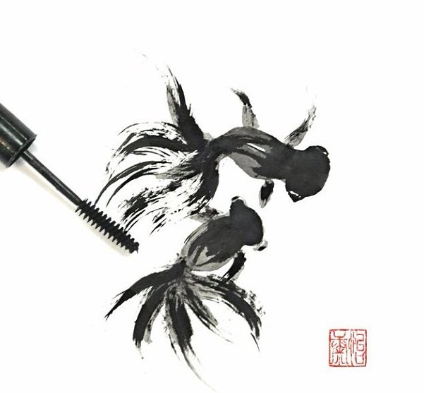 Ilyen, amikor nem sminkelésre használják a sminkcuccokat