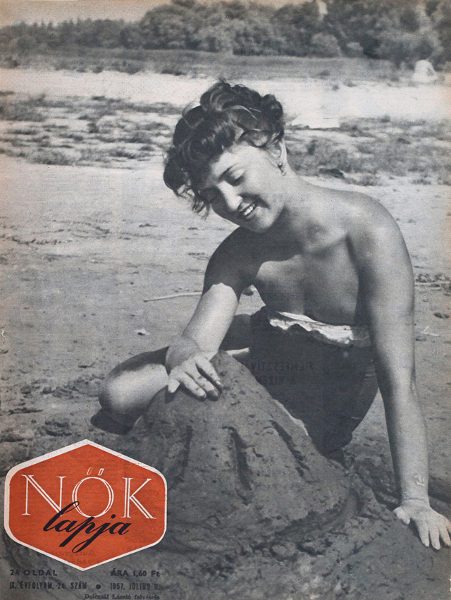 Nyári címlap az 50-es évekbő