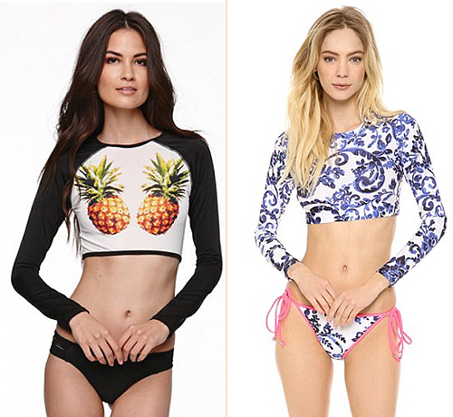 Divatba jött a hosszú ujjú fürdőruha