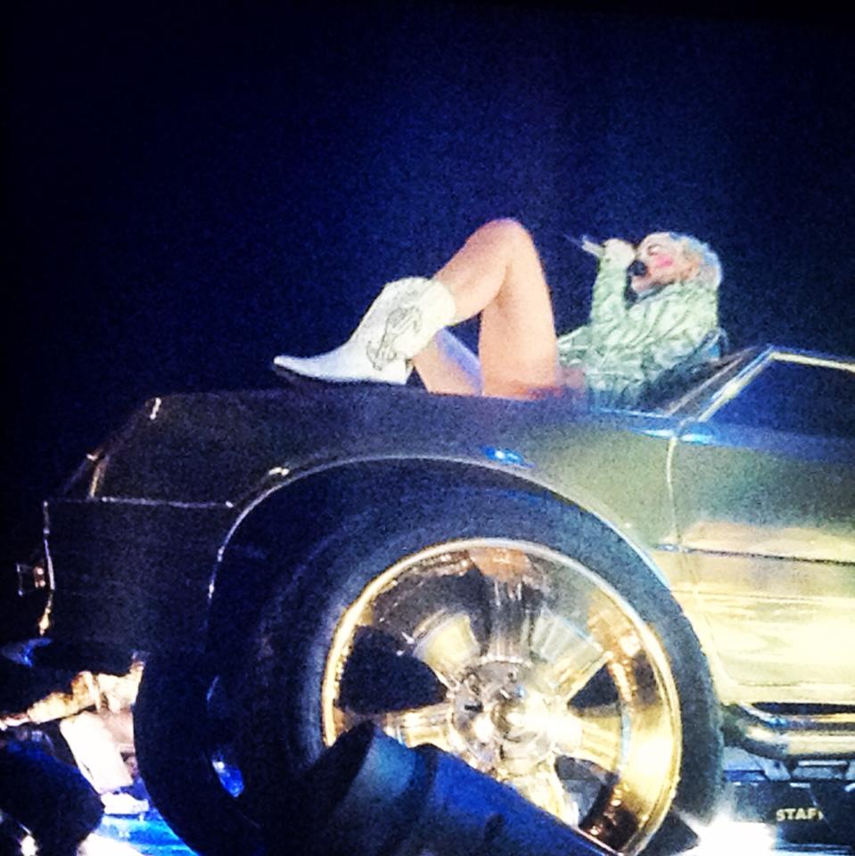 Miley Cyrus Bécsben pörgött