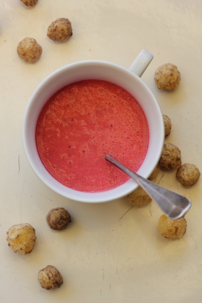 Leves főzés nélkül? Friss gyümölcsből? Jóhet!