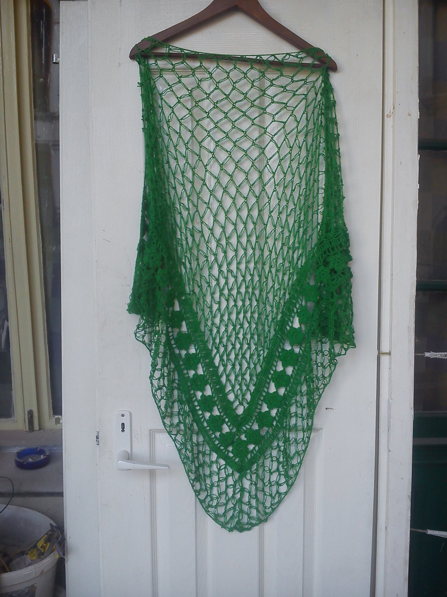 Horgolt strandkendő