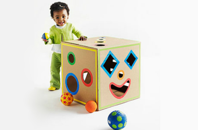 6 zseniális játék kartondobozból