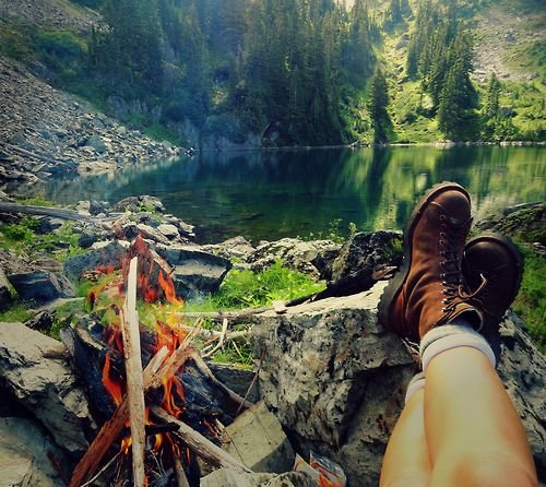 Hajnal a kempingben - szuper fotóprojekt