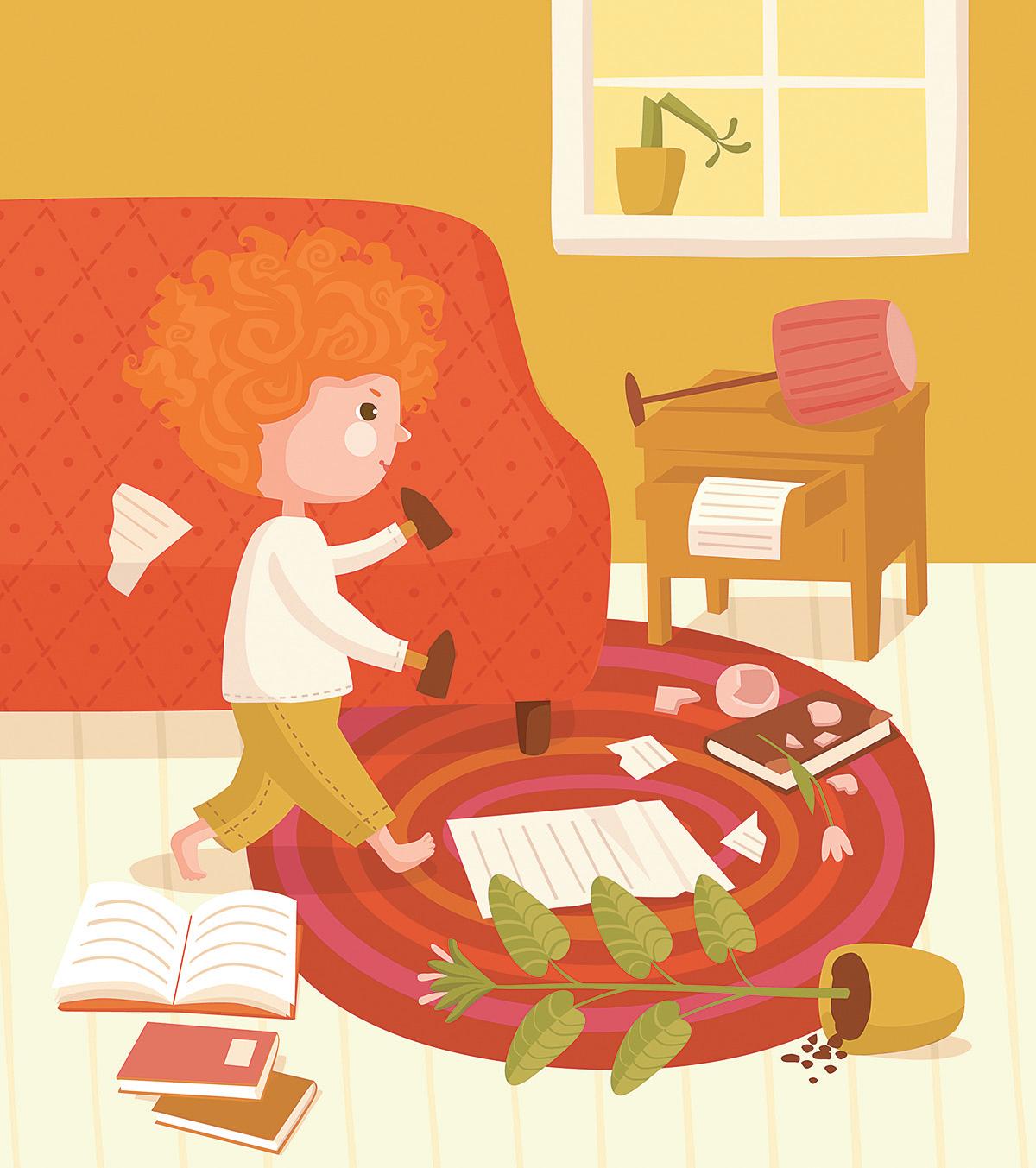 Napi mese: Seprűsrác meséi - Mese a porig rombolt nappaliról