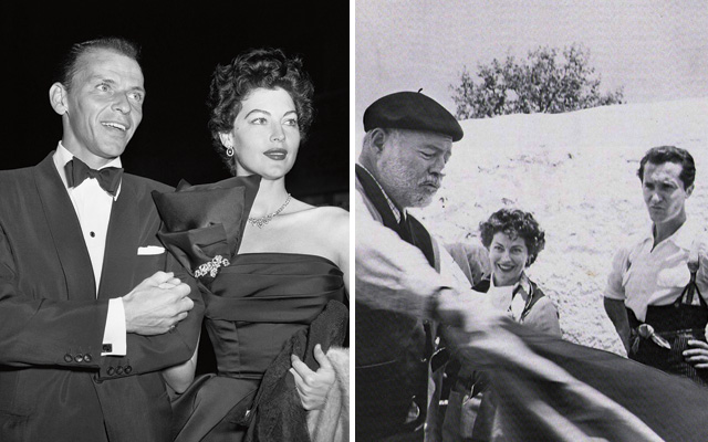 Harmadik, utolsó házassága Frank Sinatrával egyszerre volt menny és pokol (balra), A Hollywoodnak hátat fordító díva Spanyolországban Hemingway-jel együtt hódolt közös szenvedélyüknek, a bikaviadalokn