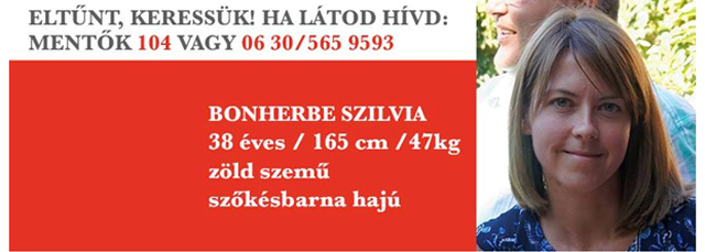 Nagy erőkkel keresik az eltűnt családanyát Nagy erőkkel keresik az eltűnt családanyát