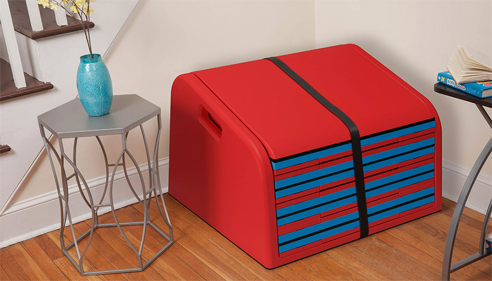 Találmány gyerekeseknek: csúszdává alakul a lépcső