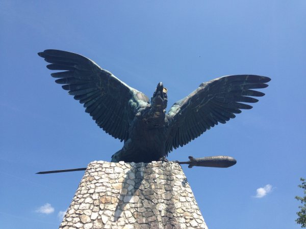 Európa legnagyobb madárszobra - a turul