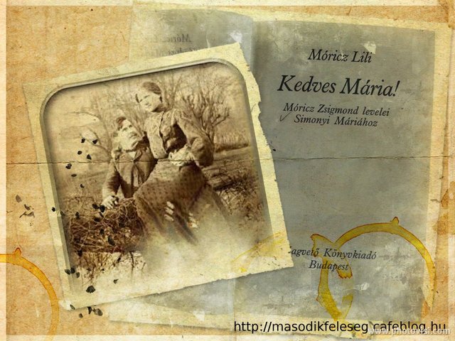 Móricz második felesége