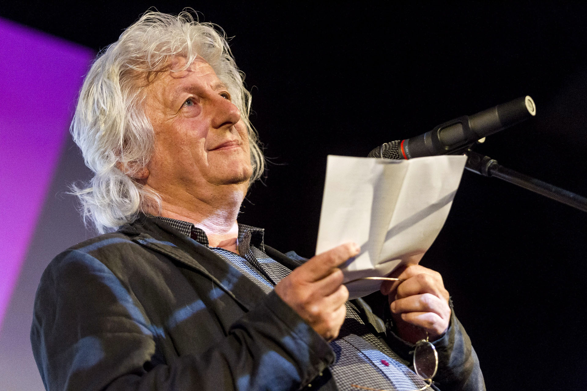 Esterházy Péter író a Budapest Pride fesztivál hivatalos megnyitóján (Fotó: MTI) Esterházy Péter író a Budapest Pride fesztivál hivatalos megnyitóján (Fotó: MTI)