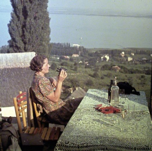 Badacsony, kilátás a Kisfaludy-ház teraszáról.