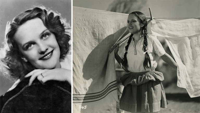 Tolnay Klári a Tiszavirág című filmben