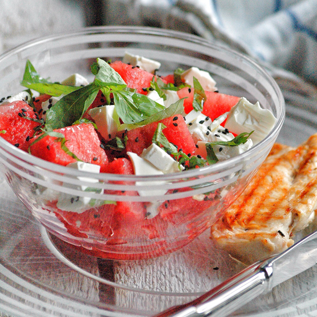 Mit főzzek ma vacsira? Dinnyesalátát!