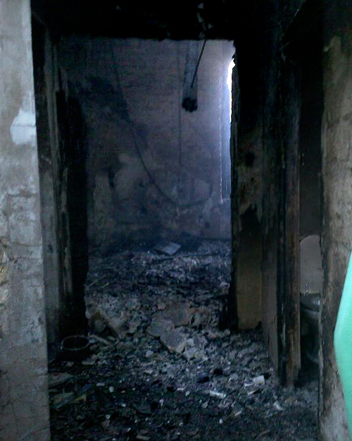 A lakó, akinek mindene odaveszett a tűzben: 