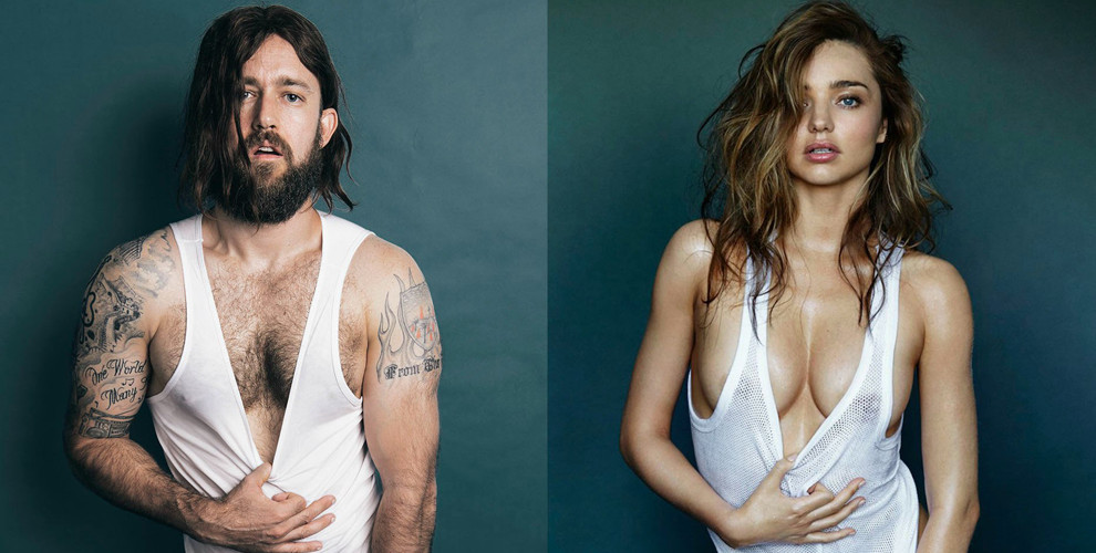 Szőrös, meztelen hipszter parodizálja Miranda Kerrt