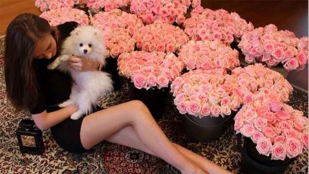 Új netes őrület: hemperegj virágcsokorban!