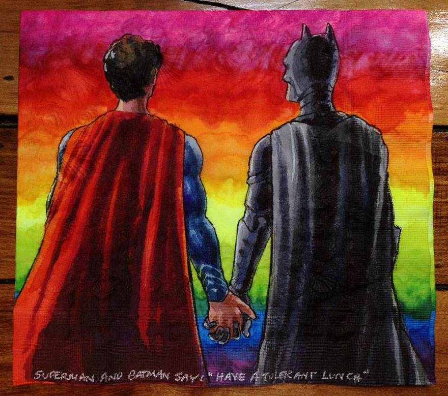 Elképesztő festményekbe csomagolja a gyerekei tízóraiját