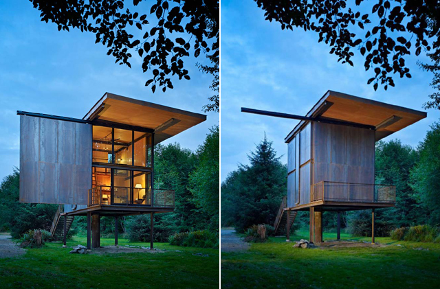 Díjat nyert a takarékos miniház