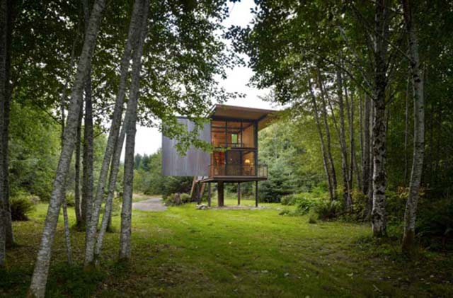 Díjat nyert a takarékos miniház