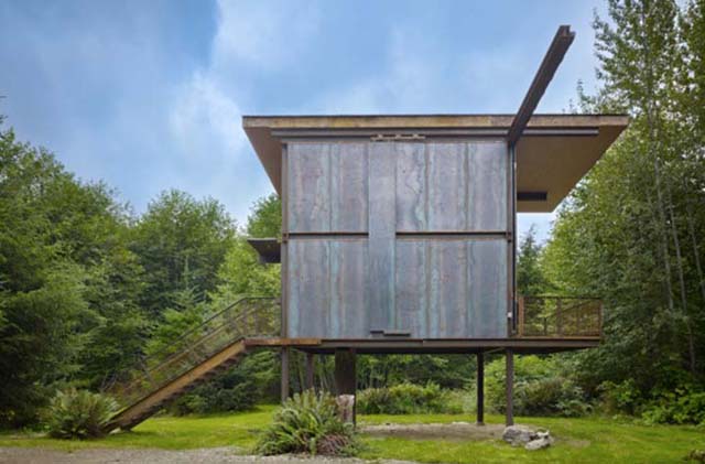 Díjat nyert a takarékos miniház