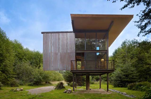 Díjat nyert a takarékos miniház