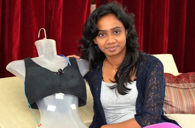 Itt a megerőszakolást gátló melltartó