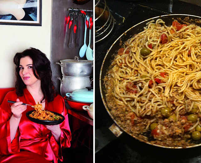 A végeredmény nem túl szívderítő látvány. Erre még Nigella is elfordítja a fejét.