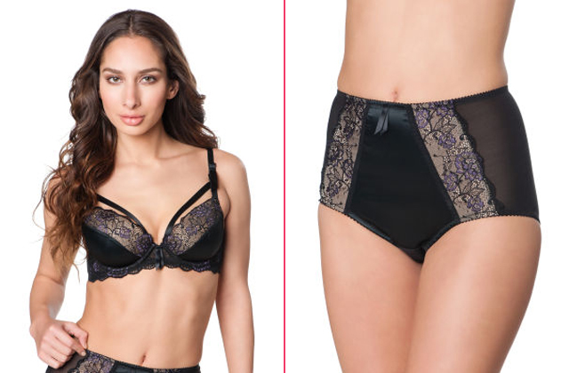Szoptatós anyáknak tervezett szexi fehérneműt a glamúrmodell