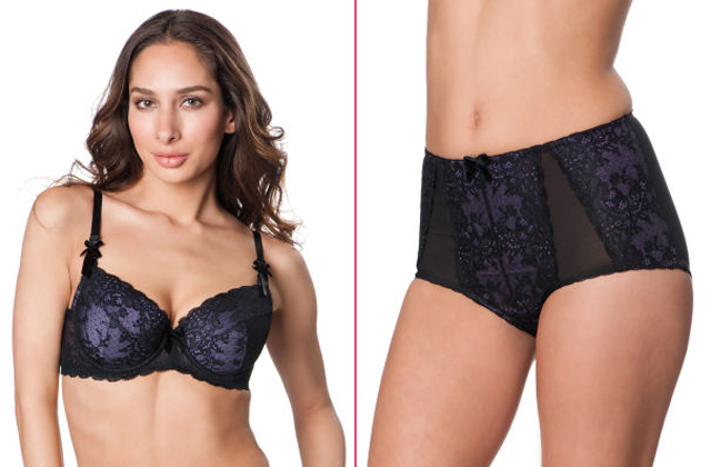 Szoptatós anyáknak tervezett szexi fehérneműt a glamúrmodell