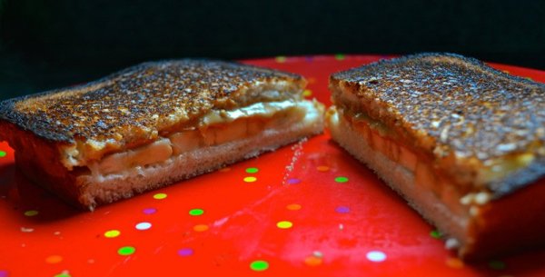 1. Banános szendvics + majonéz