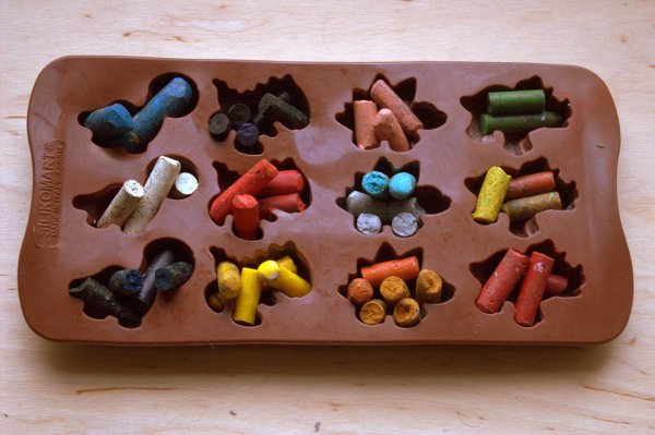 Hogyan használjuk fel újra a régi zsírkrétákat?