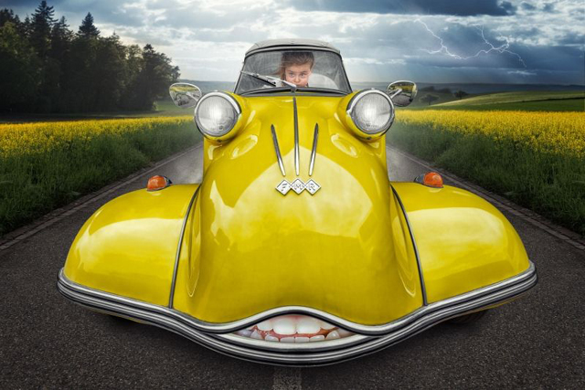 Varázslatos képeket készített lányairól a Photoshop-őrült apa