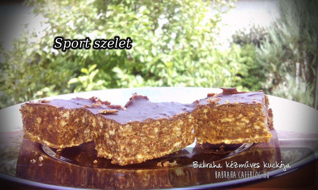 Sport szelet házilag