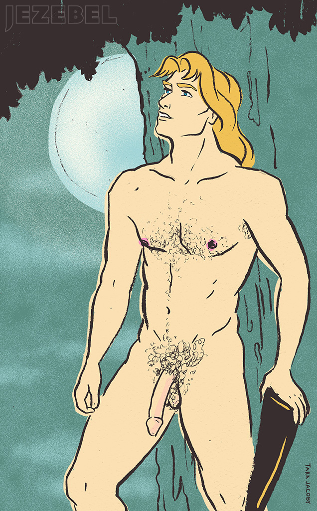 Ígí néznek ki Disney férfi főhősei meztelenül