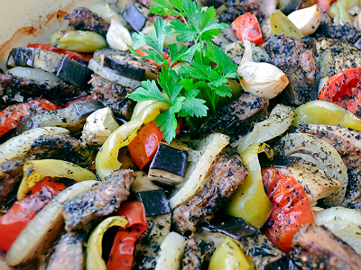 Mit főzzek ma vacsira? Tökös-paprikás tarját!