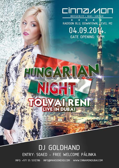 Dubaiba hívták Tolvai Renit Dubaiba hívták Tolvai Renit