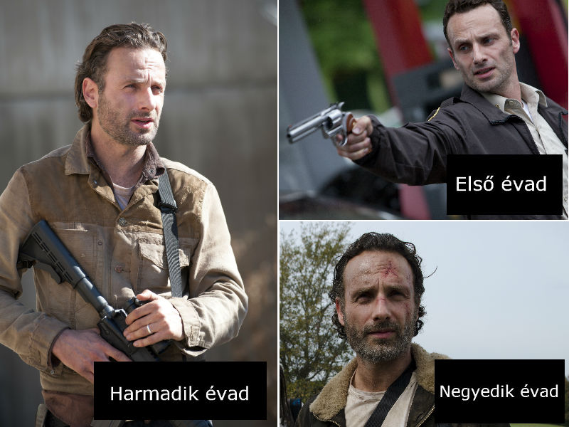 Ennyit változtak a The Walking Dead szereplői 4 év alatt