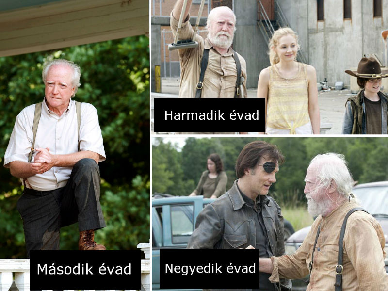 Ennyit változtak a The Walking Dead szereplői 4 év alatt