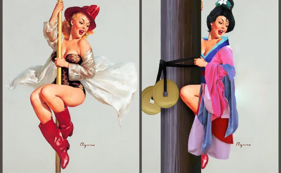 Pin-up girl lett a Disney-hősnőkből - galéria