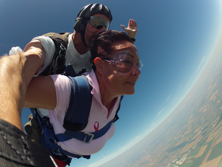 Lehengerlő bátorság: tandemugrás kemó után!