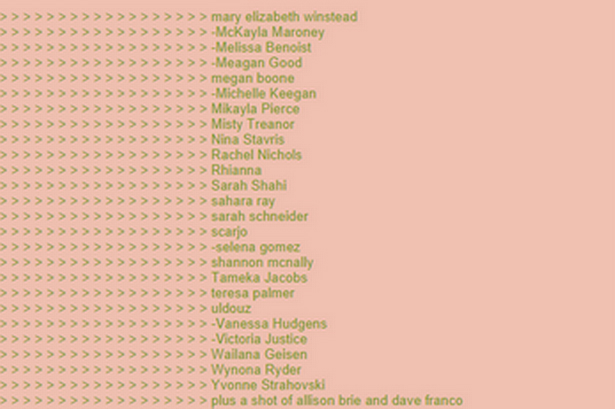 A hírességek egy része, akik a hacker támadás áldozatául estek A hírességek egy része, akik a hacker támadás áldozatául estek
